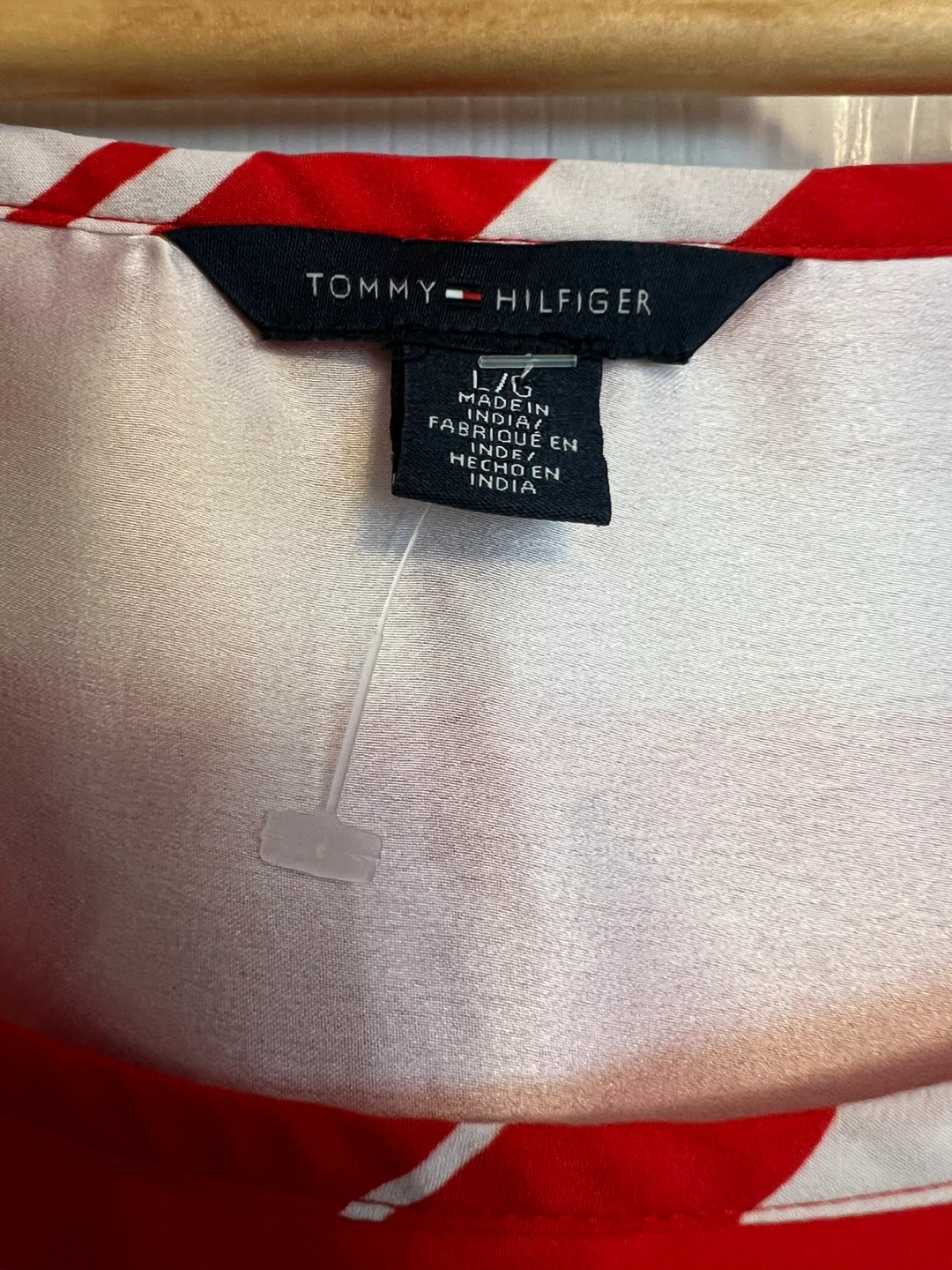 Tommy Hilfiger Striped Sleeveless Dress - Red/White - photo 2