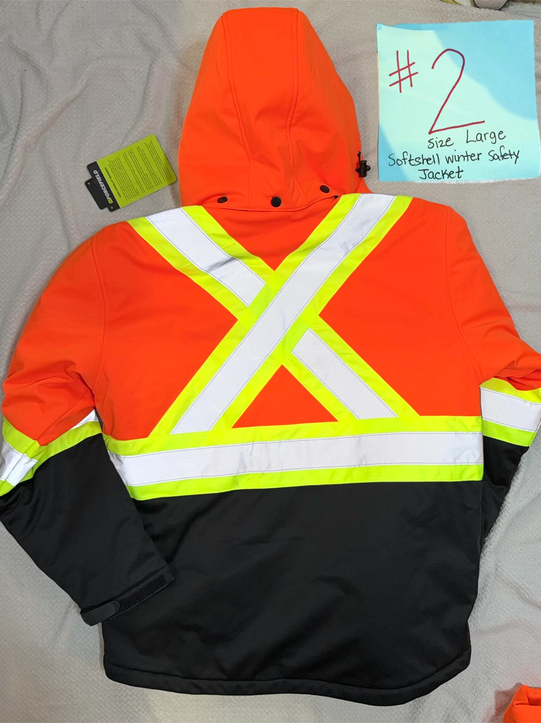 🔥 BRAND NEW Forcefield Winter Safety Jacket – LARGE - photo 4
