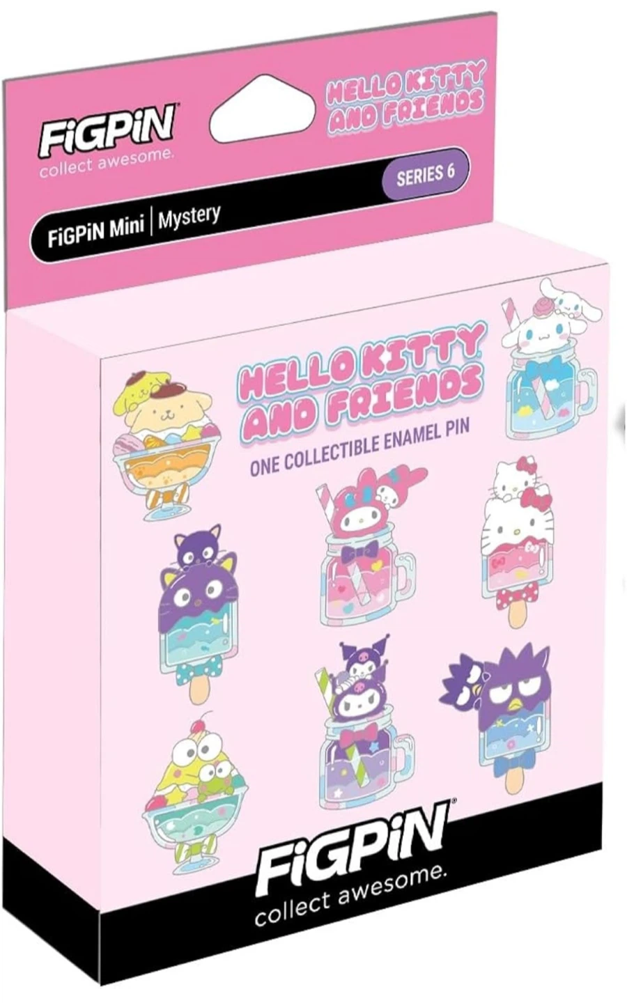 FiGPiN Hello Kitty And Friends Series 6 Box of 10 Mini Pins - photo 2
