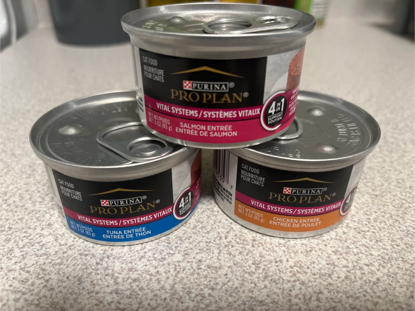 Purina Pro Plan Cat Food Variety Pack - 3 Cans