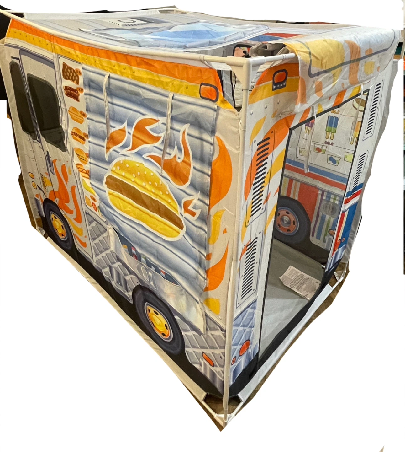Melissa & Doug Food Truck Kids Toy Play Tent - photo 2