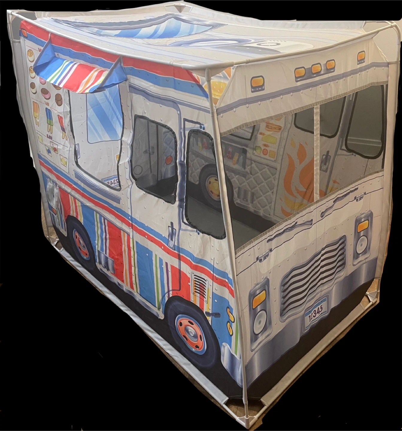 Melissa & Doug Food Truck Kids Toy Play Tent - photo 3