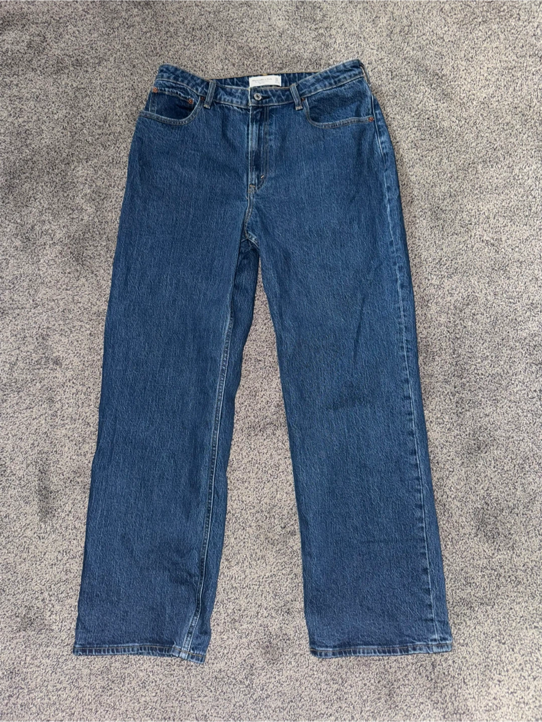 Abercrombie & Fitch '90s Relaxed Jeans High Rise Curve Love