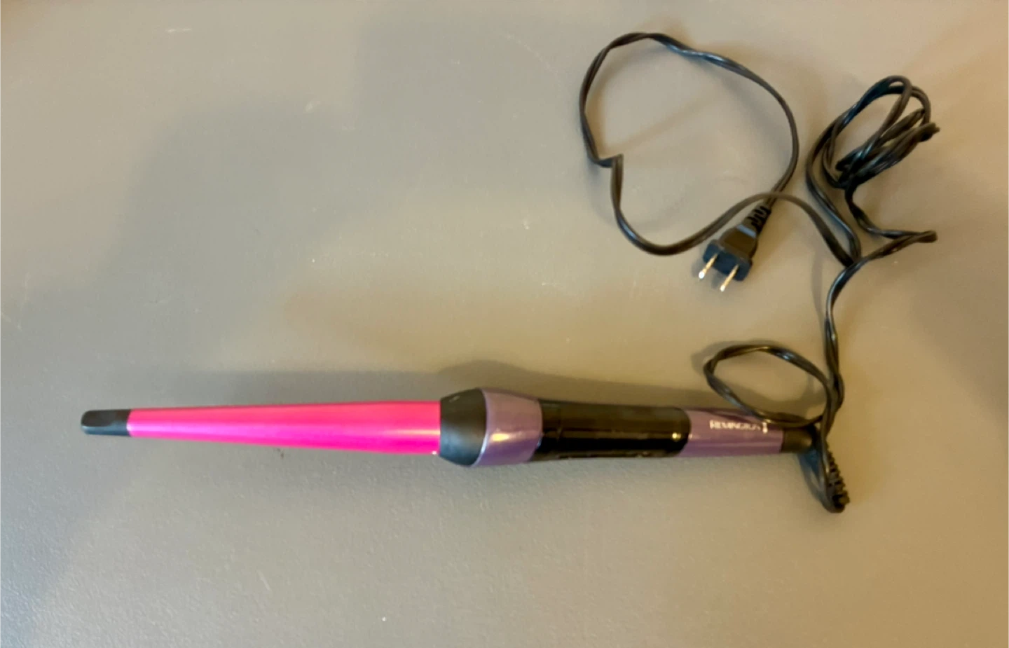 Remington Conical Curling Wand - Pink