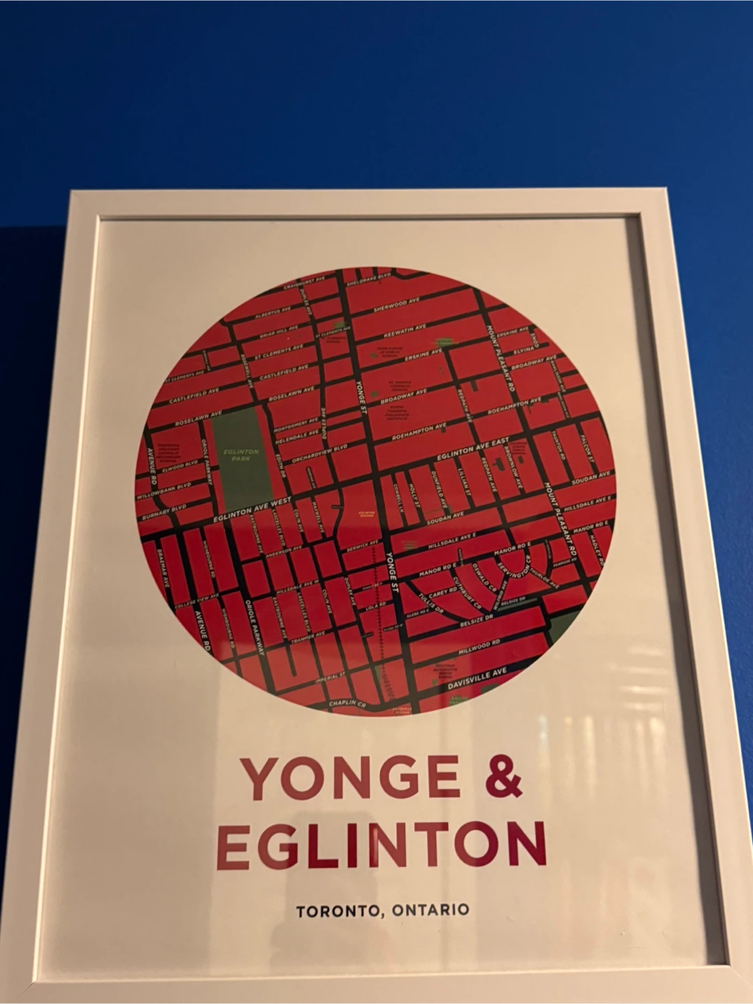 Yonge and Eglinton poster