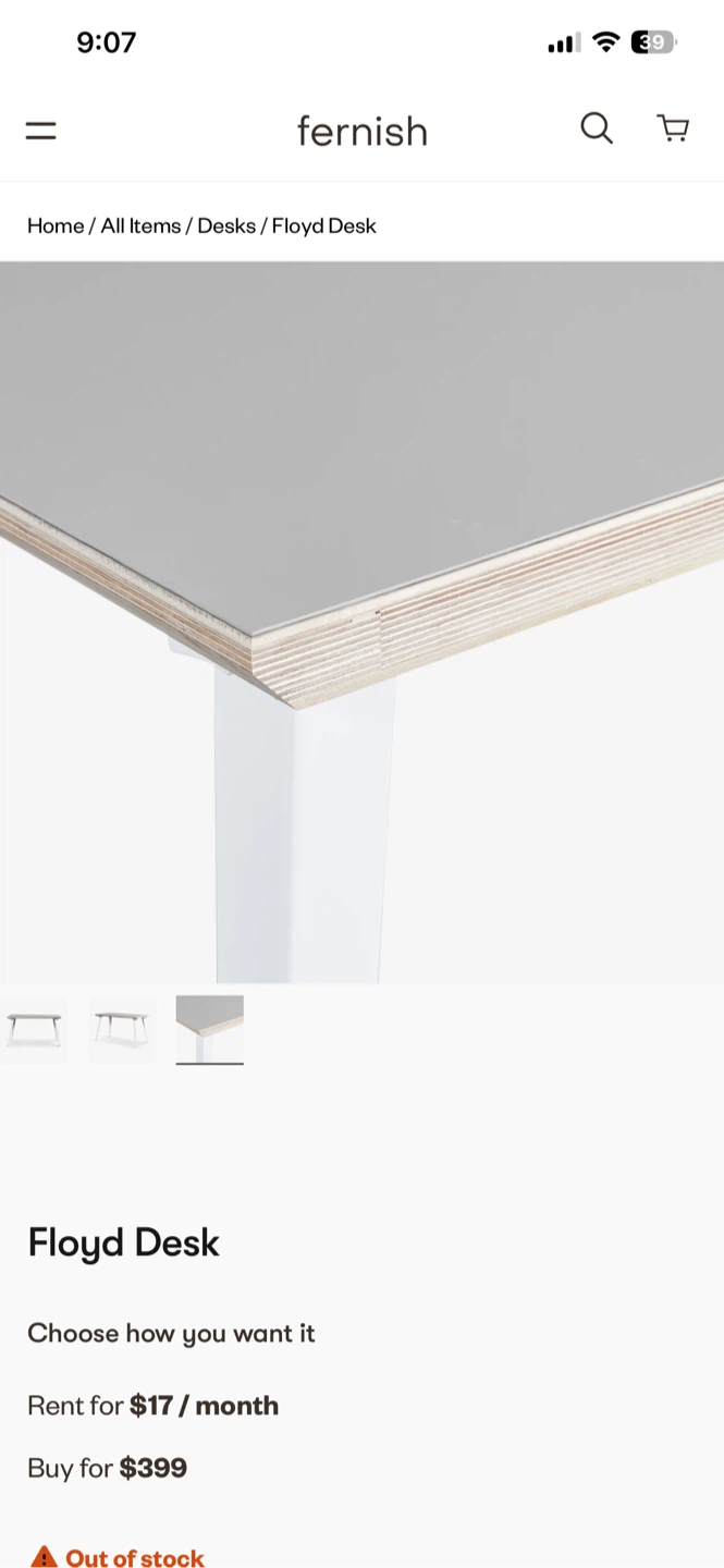 Floyd Desk / Dinning Table - photo 4