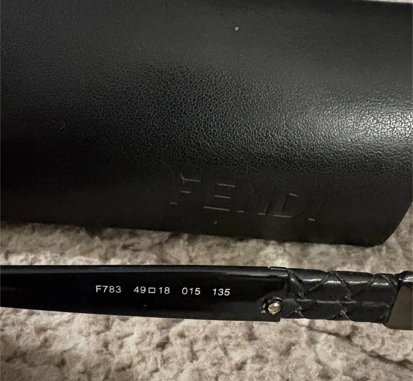 Fendi Eyeglasses F783 Black With Case - photo 4