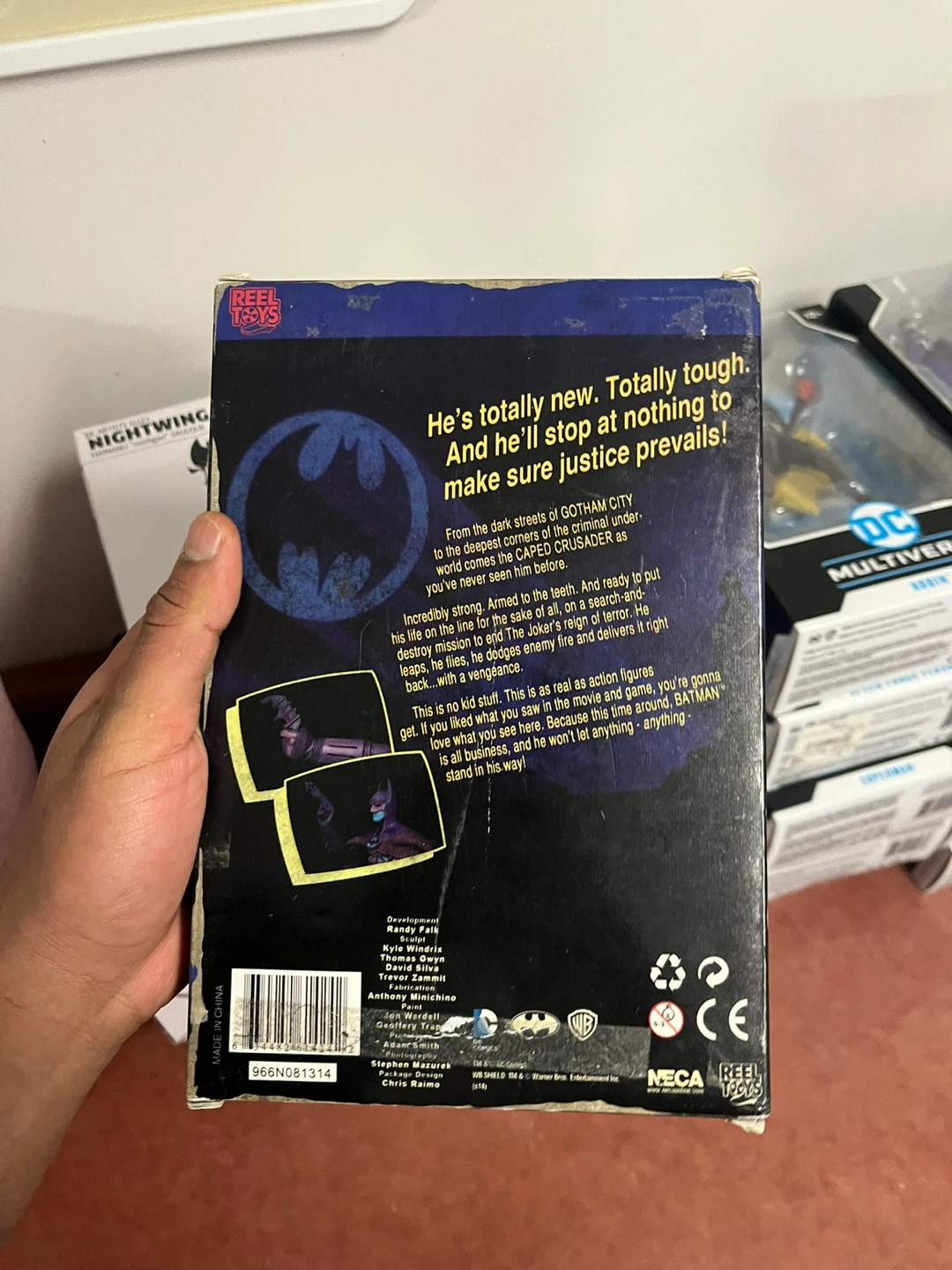 Rare Neca batman video game action figure - photo 3