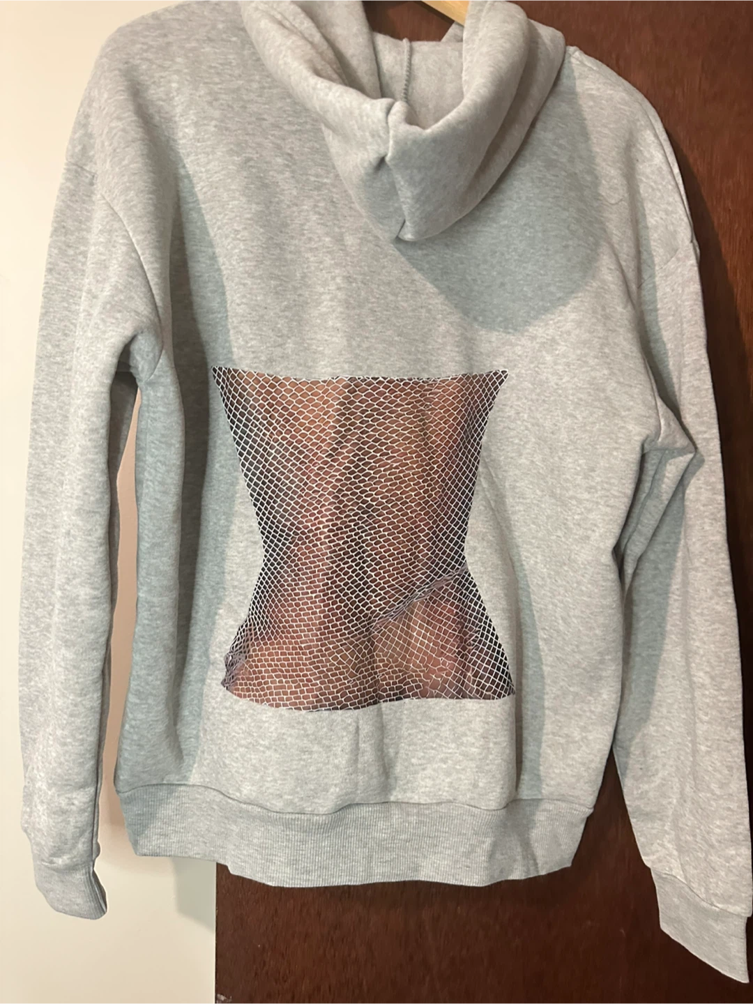 New Grey Graphic Hoodie - photo 2