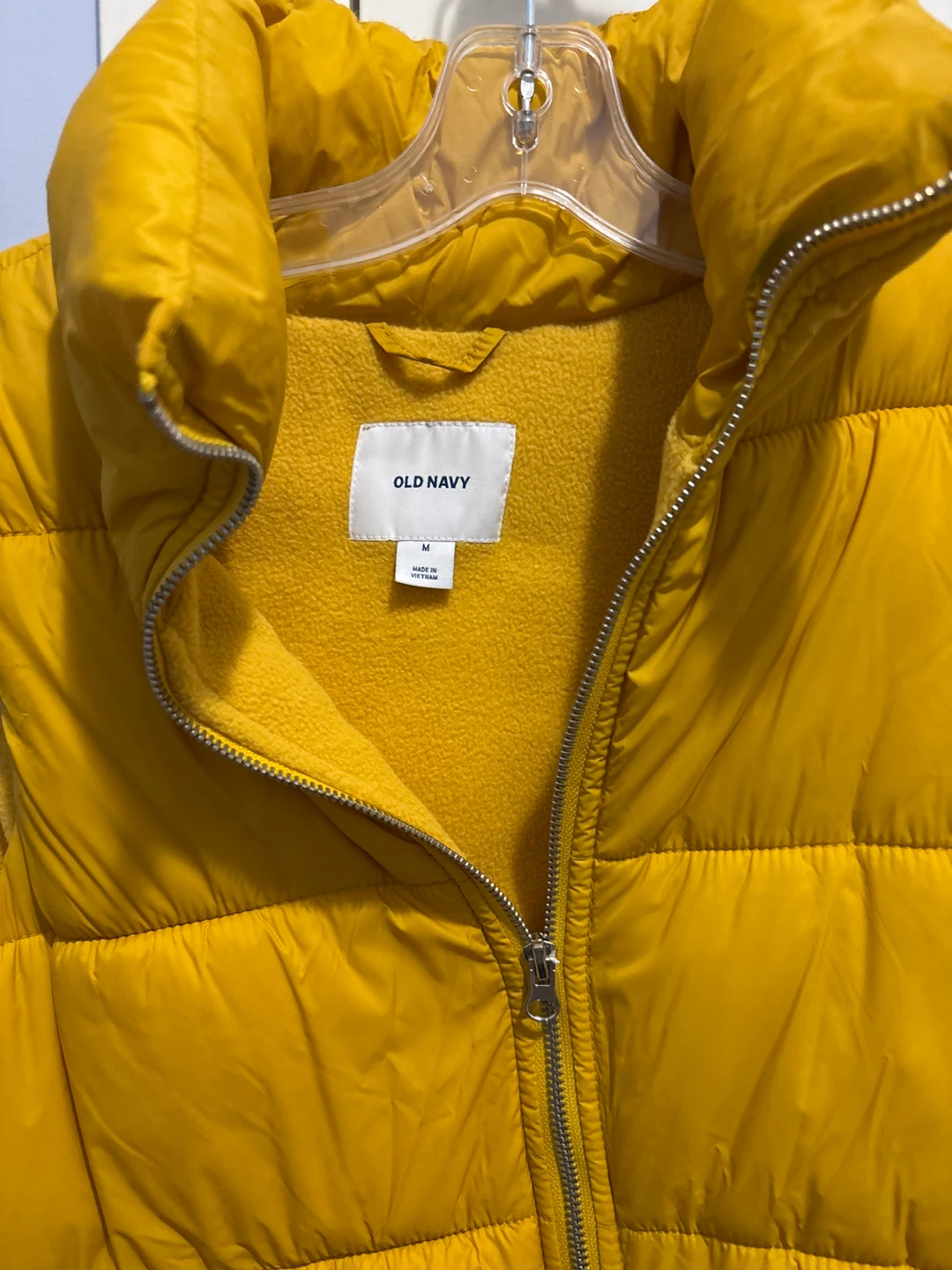 Yellow Puffer Vest - - photo 2