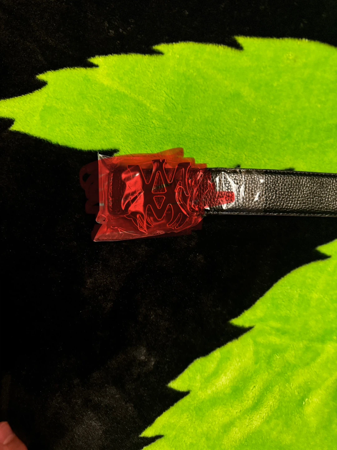 Black Amiri belt golden - photo 3