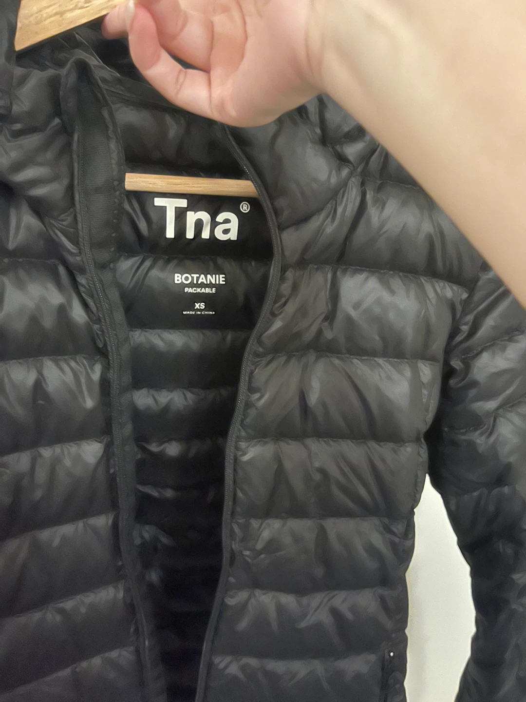 Tna – Black Packable Down Jacket - photo 4