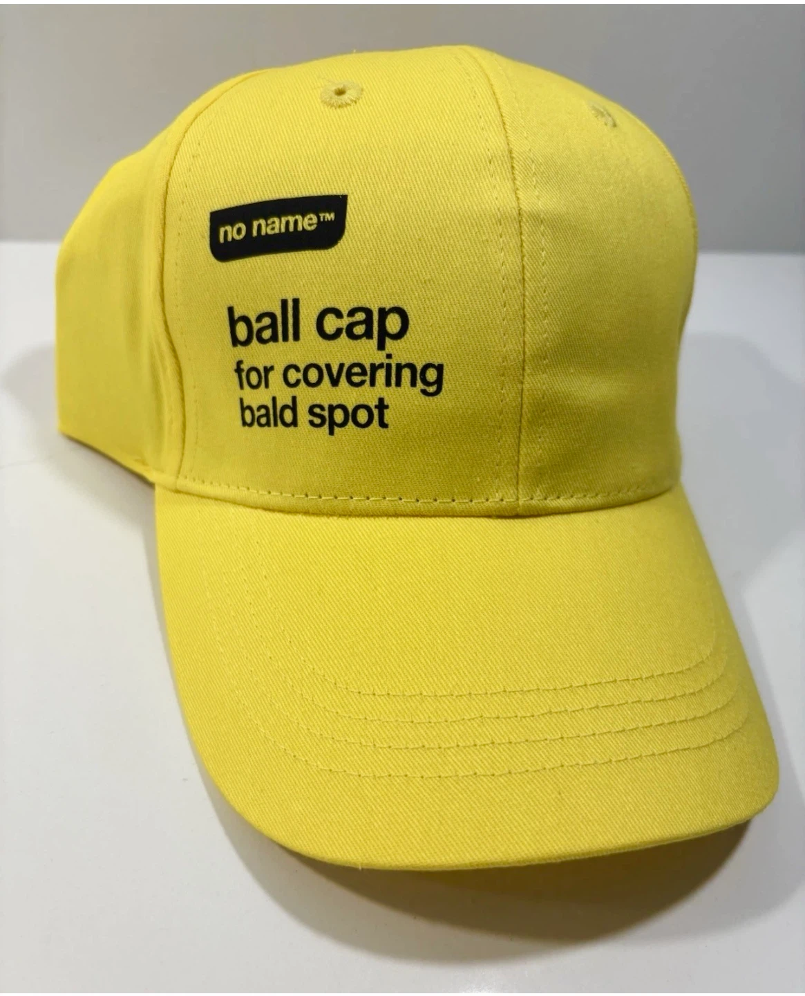 no name ball cap for covering bald spot VIRAL YELLOW - photo 2