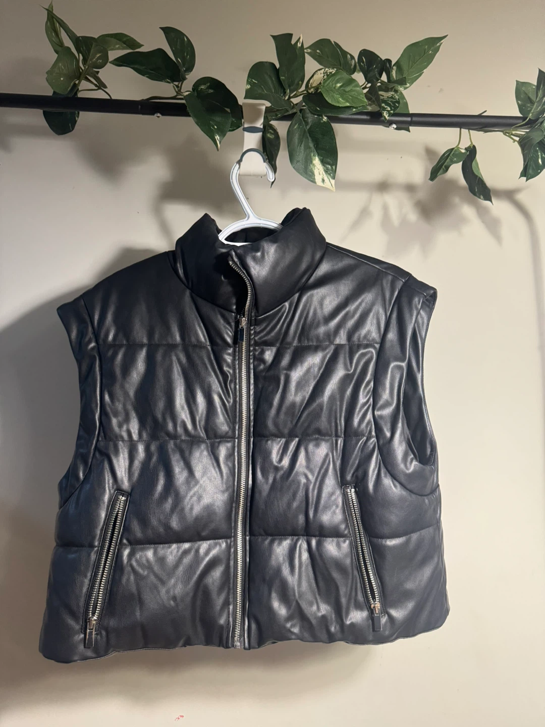 Black Puffer Vest