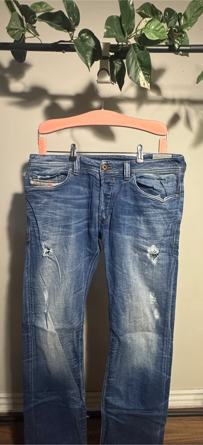 Diesel Industry Blue Denim Jeans - photo 2