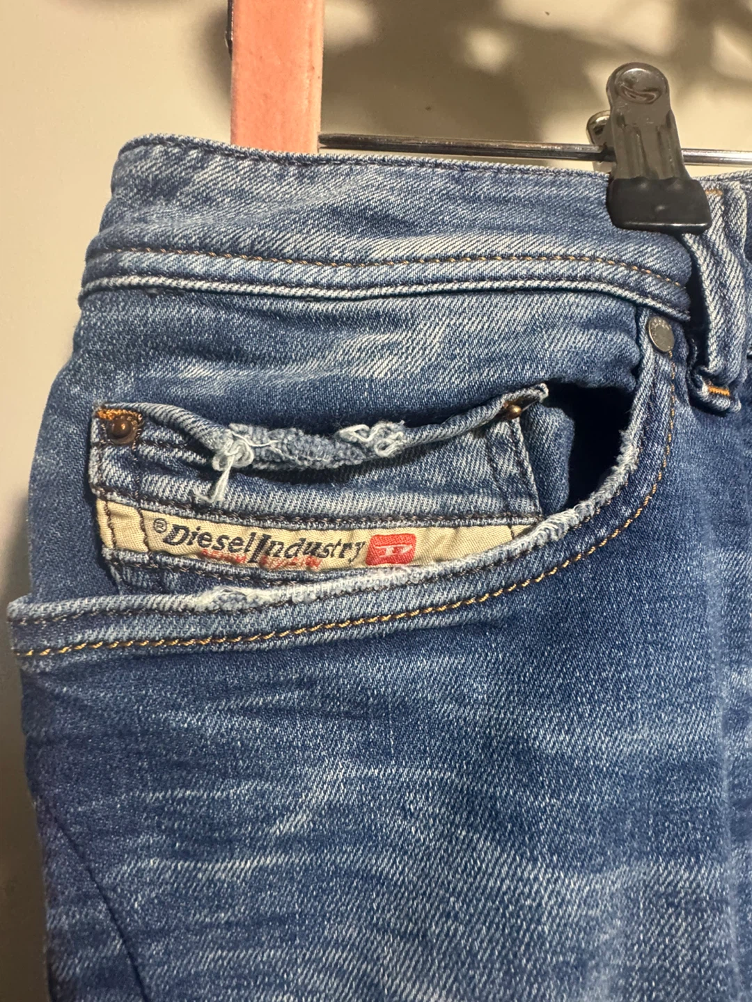 Diesel Industry Blue Denim Jeans - photo 3