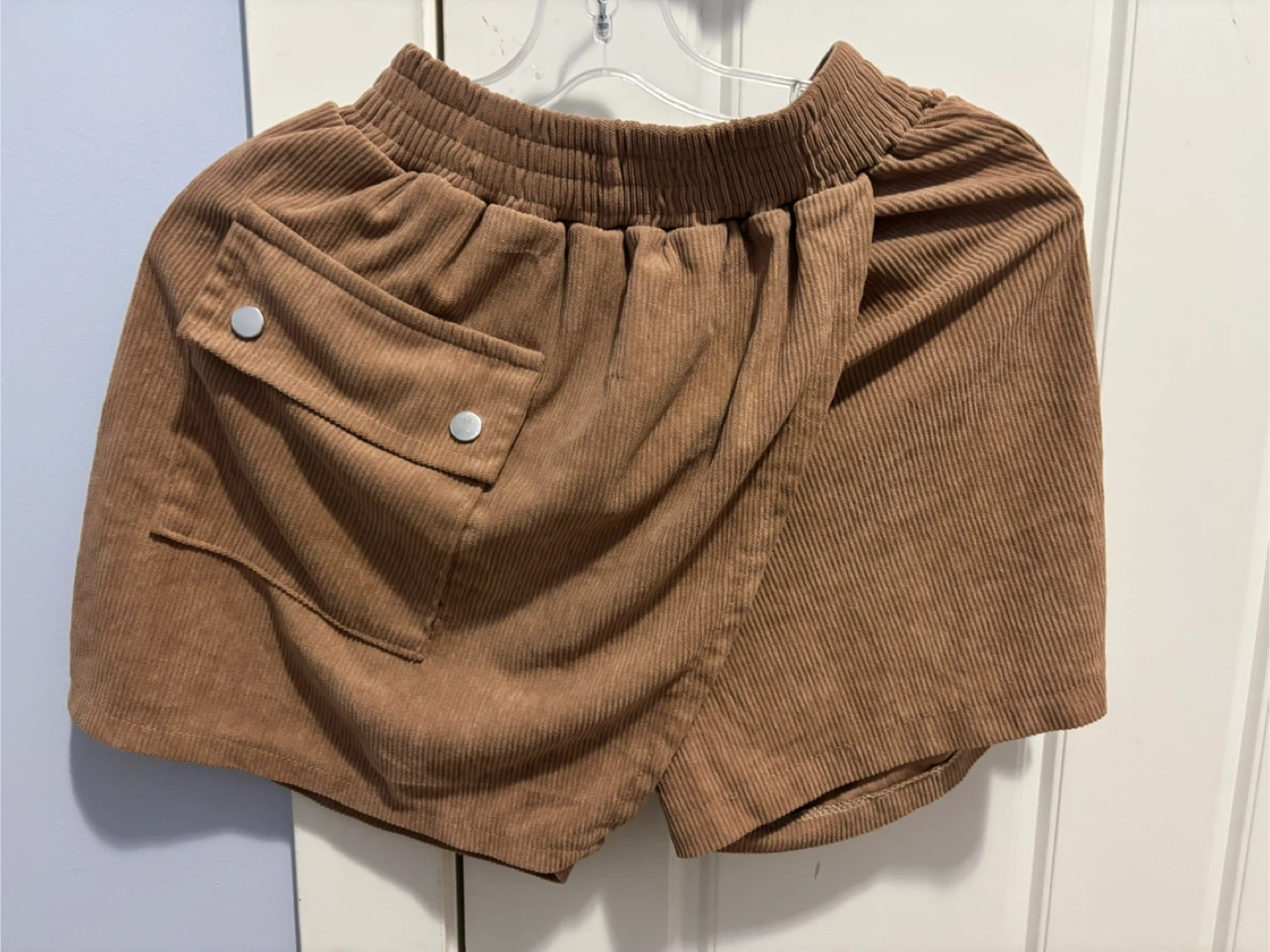 Brown Corduroy Skirt/Shorts - photo 2