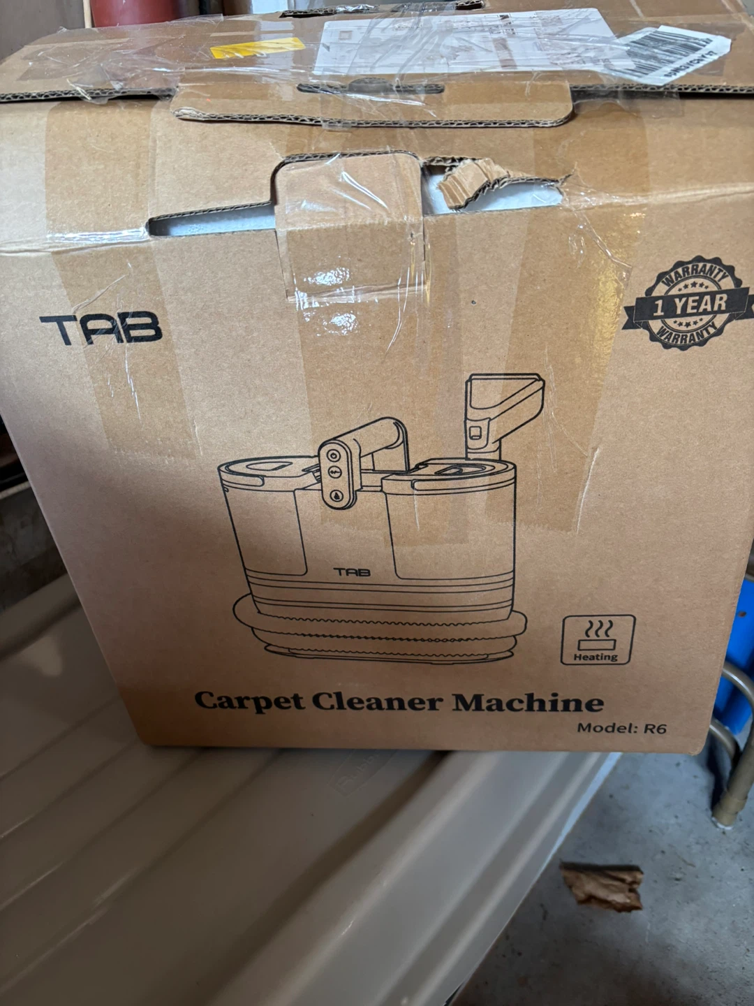 TAB Carpet Cleaner Machine R6