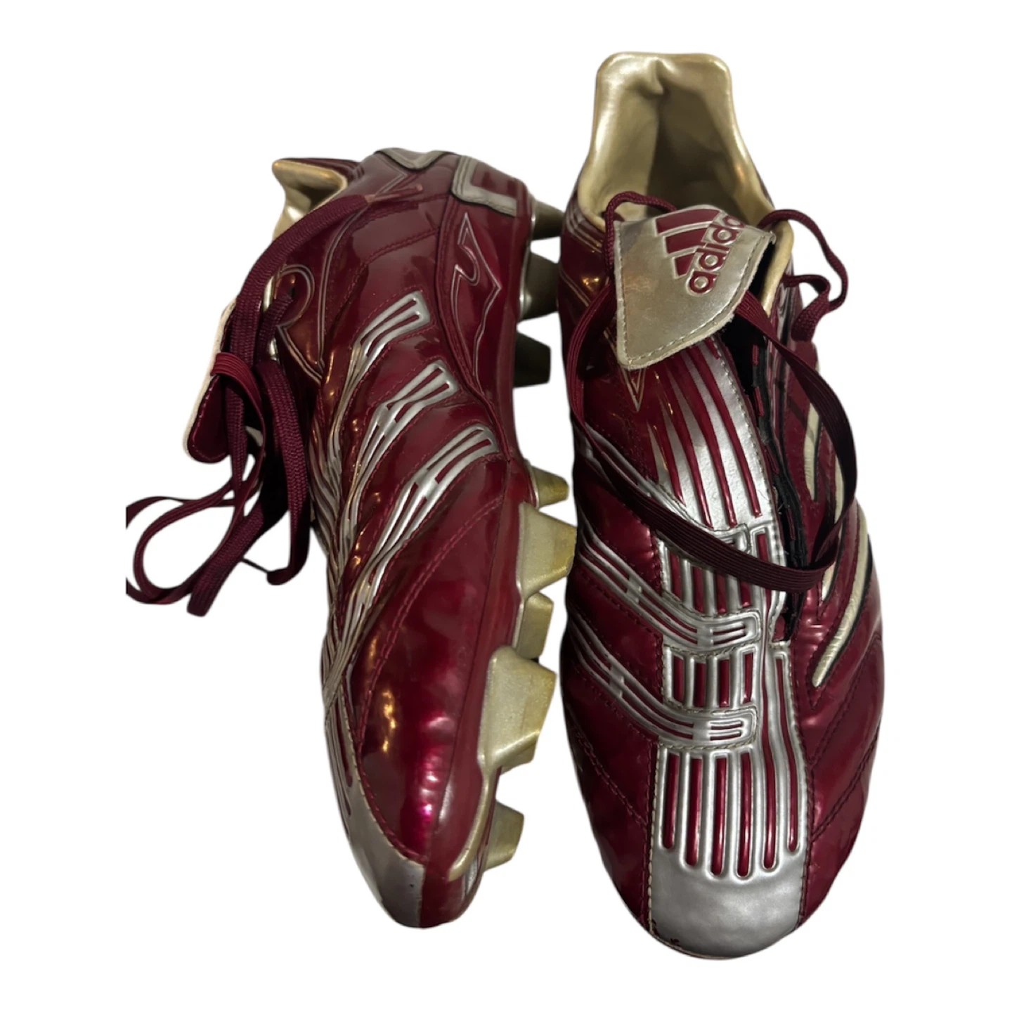 Adidas Men's Soccer Cleats Burgundy/Silver - photo 5