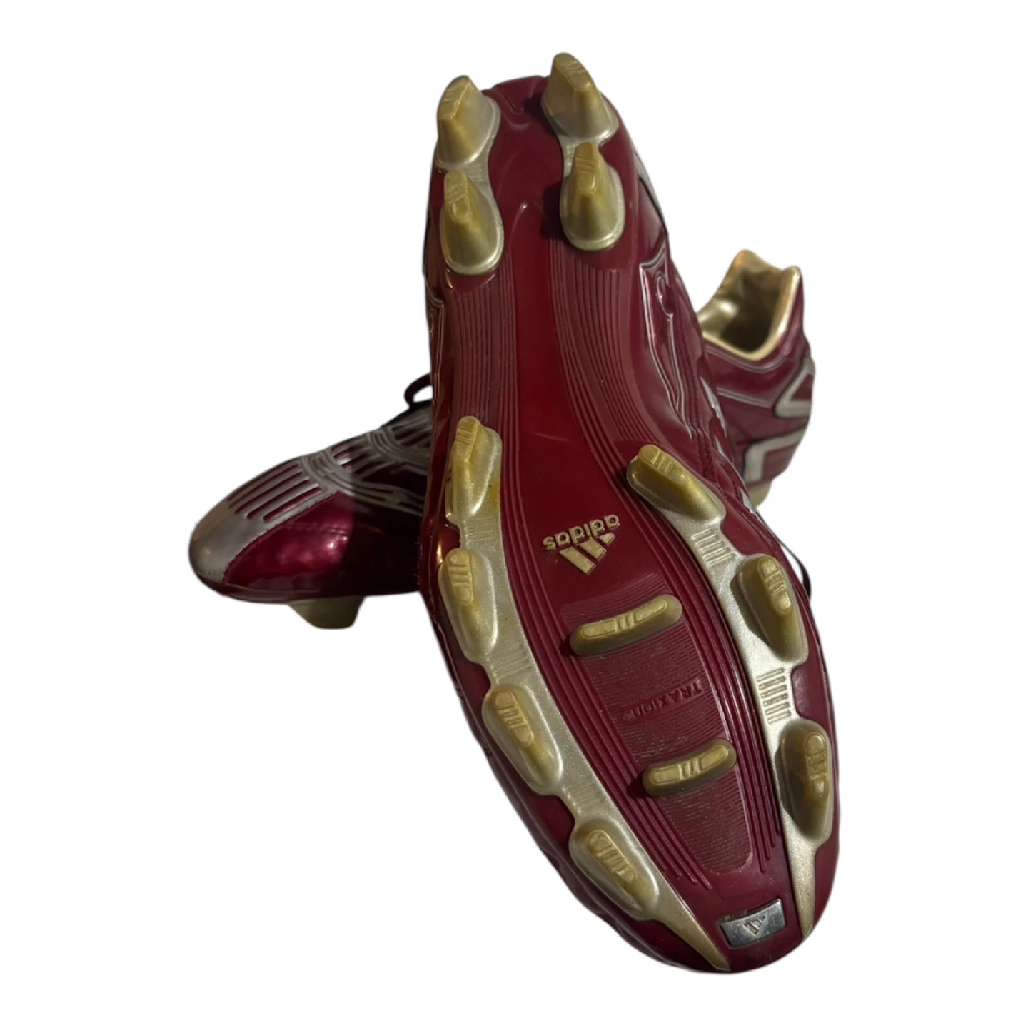 Adidas Men's Soccer Cleats Burgundy/Silver - photo 3