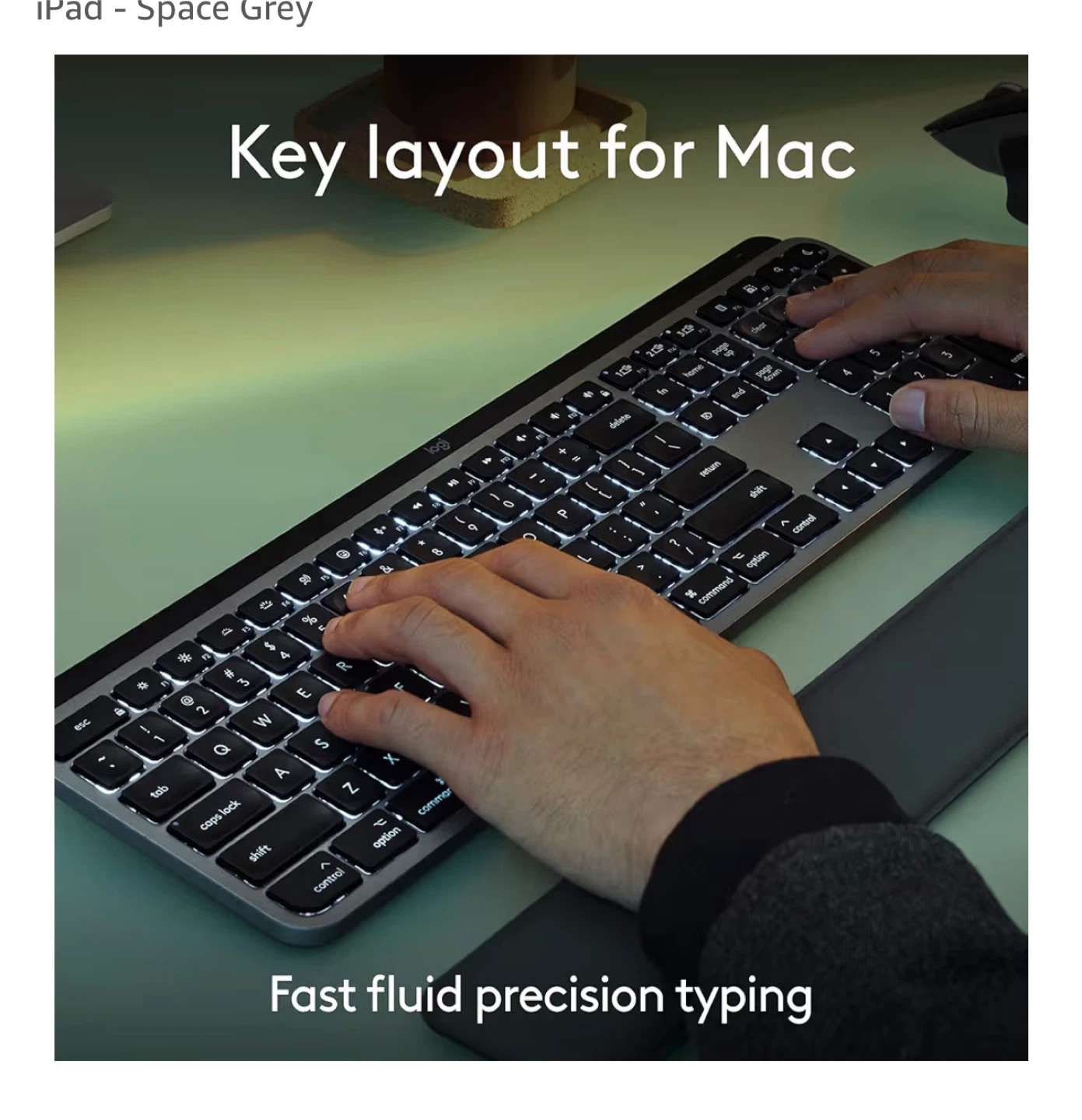 Logitech MX Keys S keyboard  for Mac - photo 4
