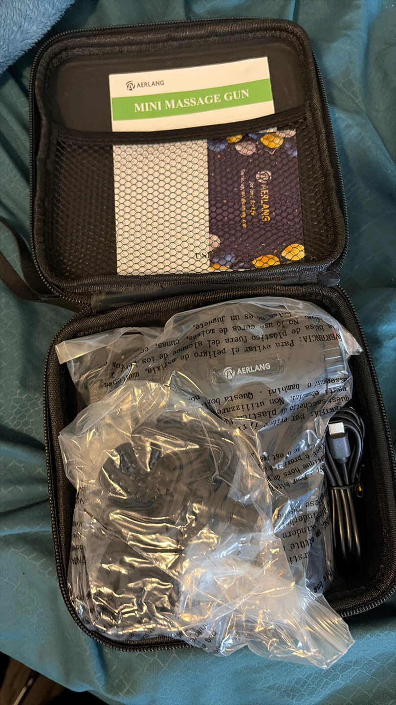 Aerlang Mini Massage Gun with Case