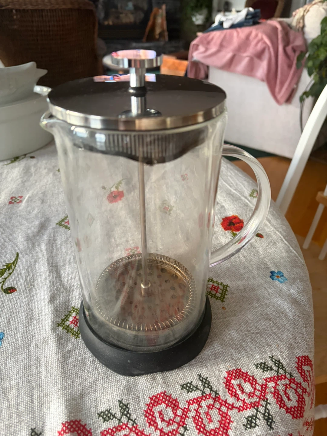 Glass French Press Coffee Maker