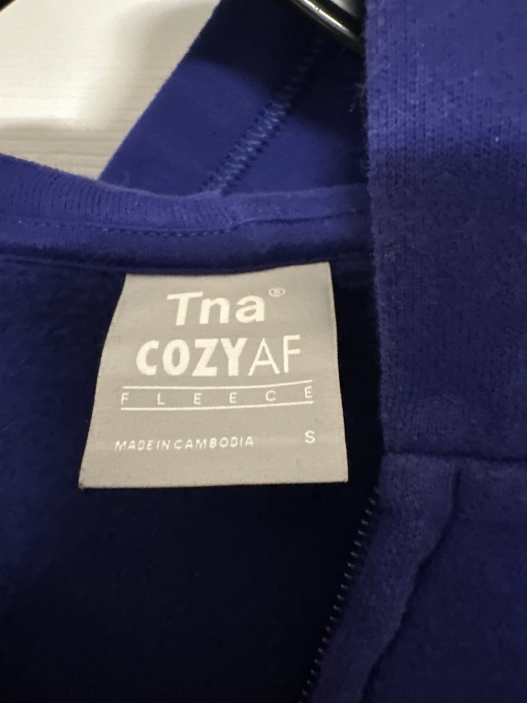 Tna CozyAF Fleece Zip-Up Hoodie - photo 2