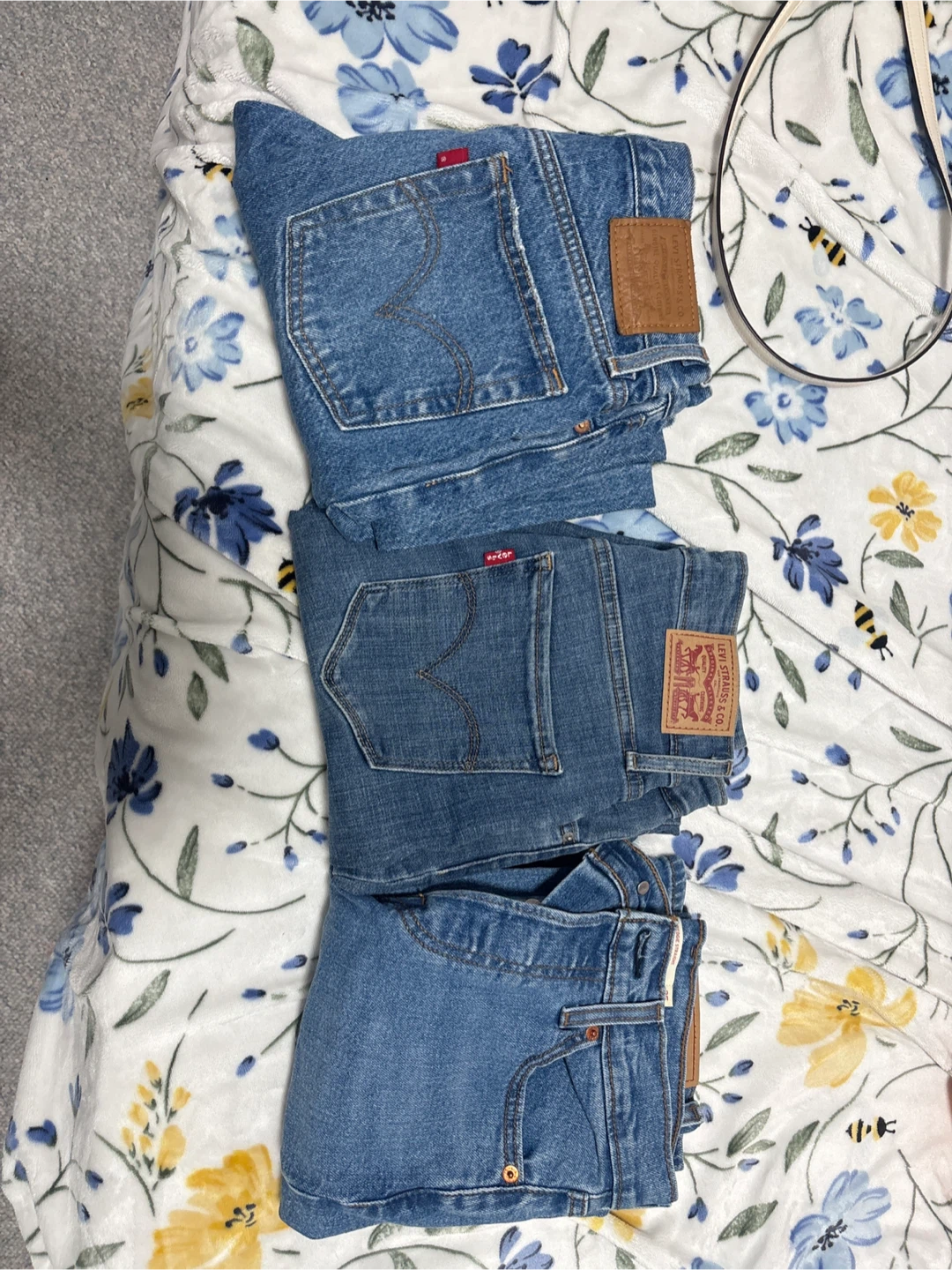 Levi's Denim Jeans (3 Pairs)