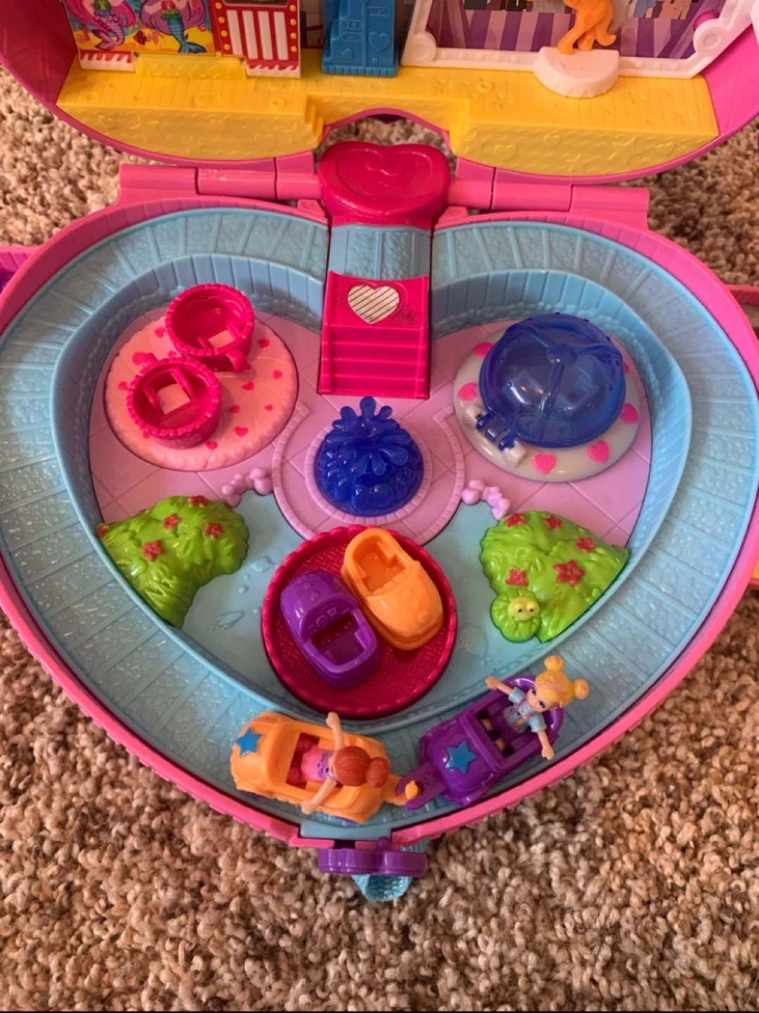 Polly Pocket Heart Compact Playset - photo 5