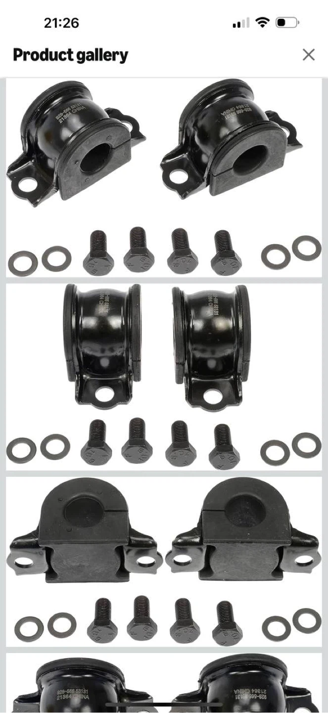 Dorman Front Sway Bar Bushing Kit 928-566 for Honda Odyssey - photo 2