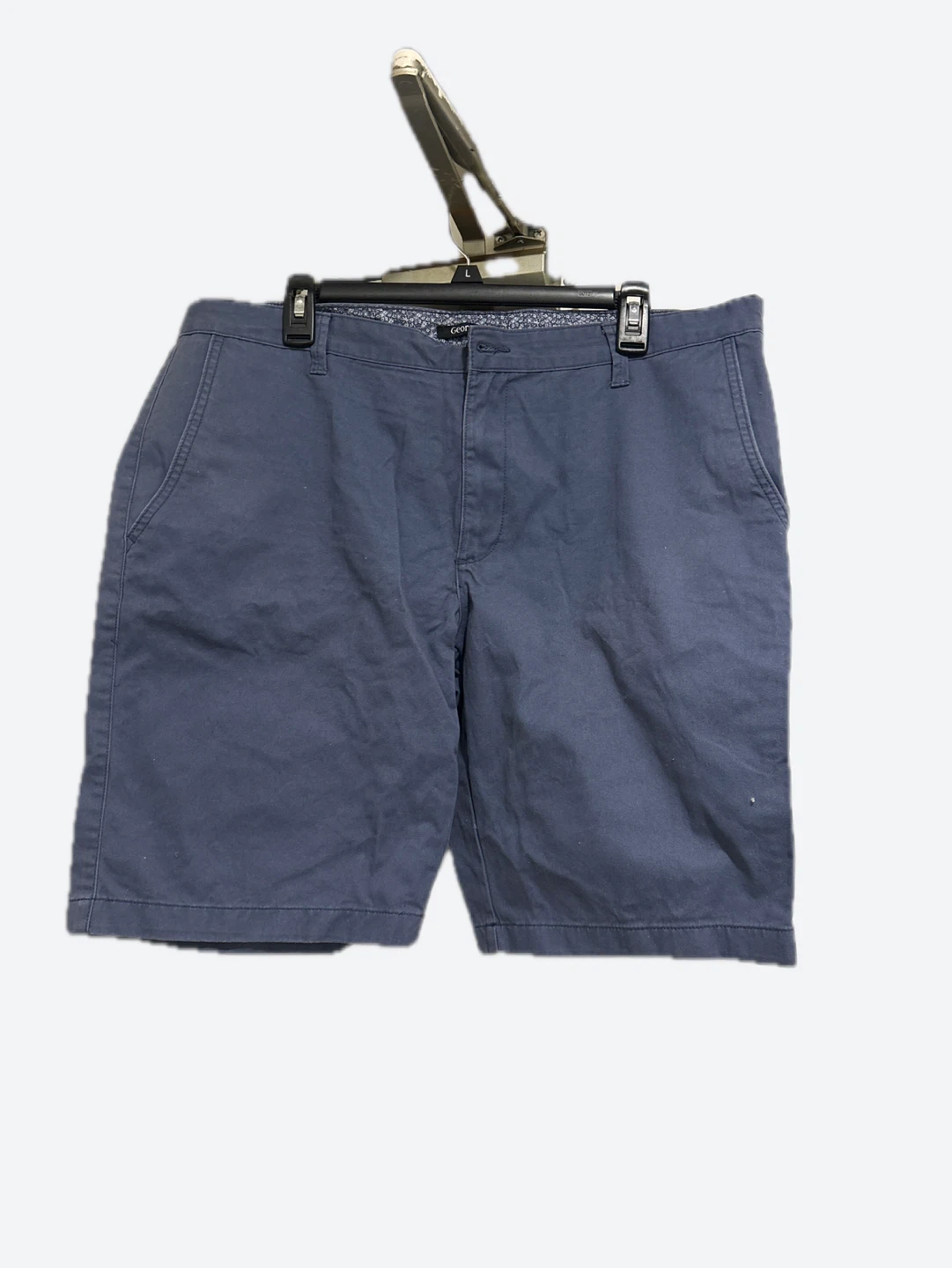 George Men's Blue Chino Shorts Size L