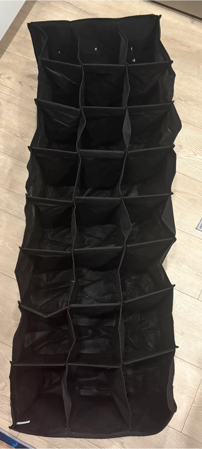 Hanging Closet Organizer with 24 Compartments - photo 4