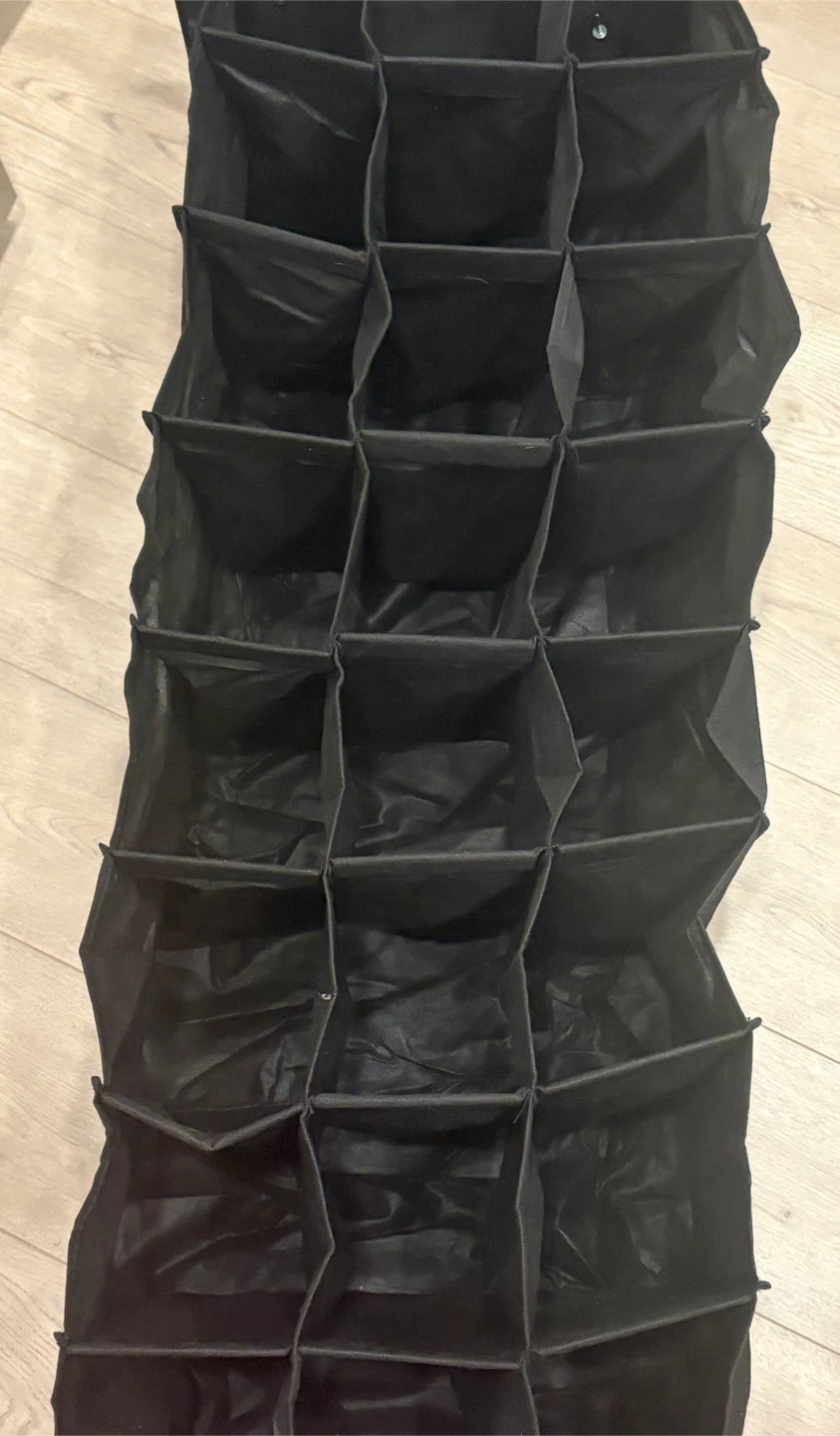 Hanging Closet Organizer with 24 Compartments