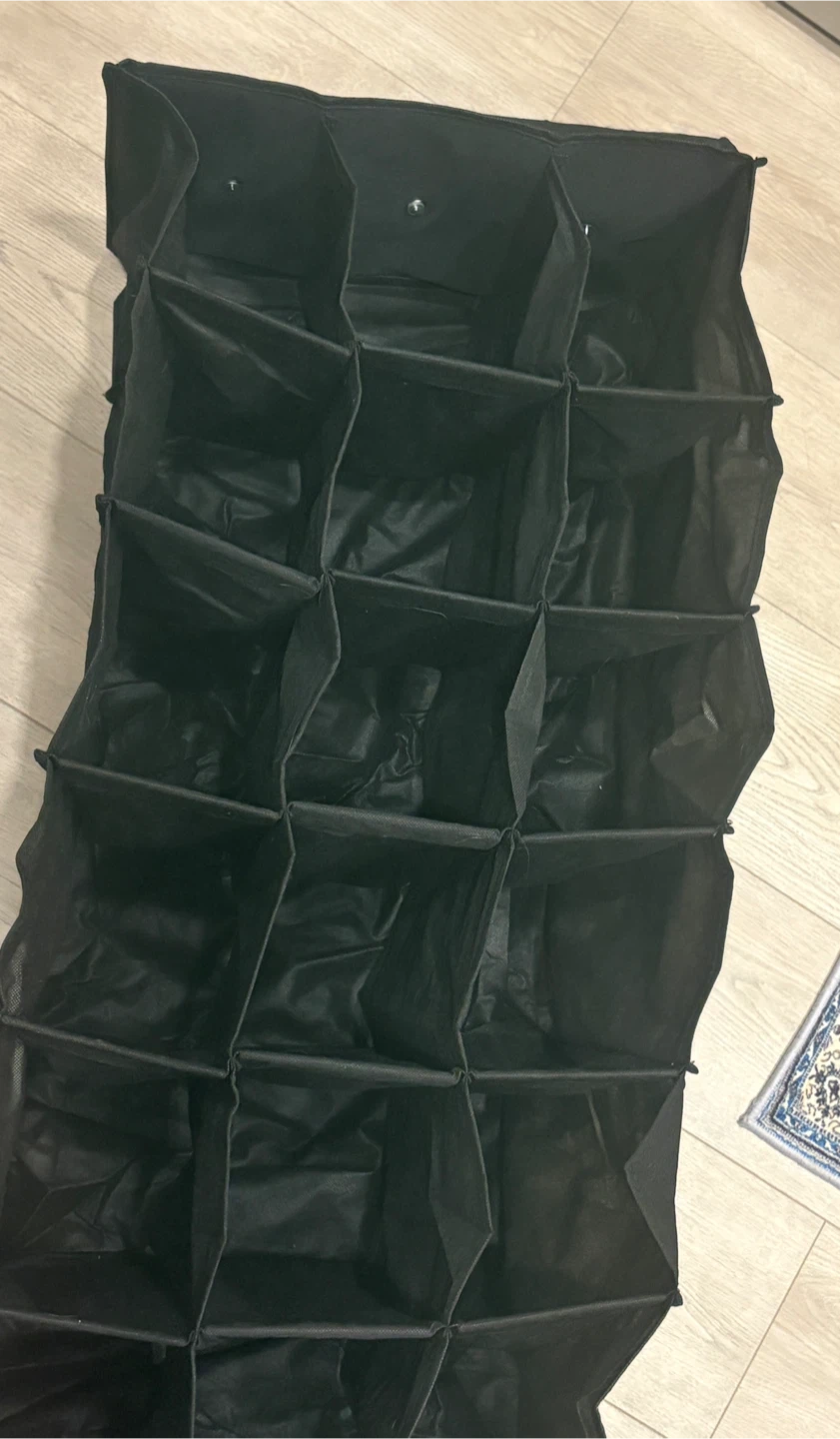 Hanging Closet Organizer with 24 Compartments - photo 2