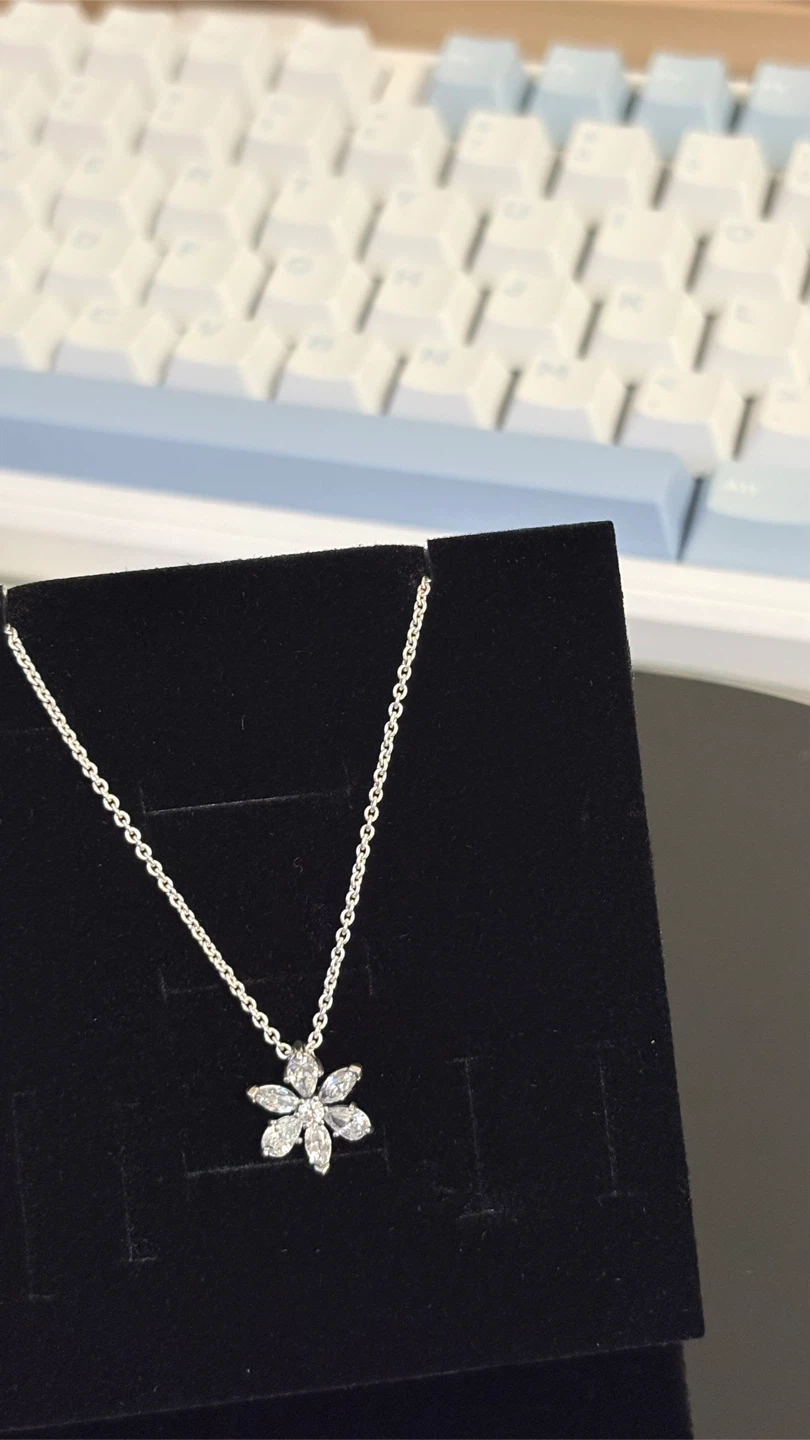 Herbarium necklace from Pandora