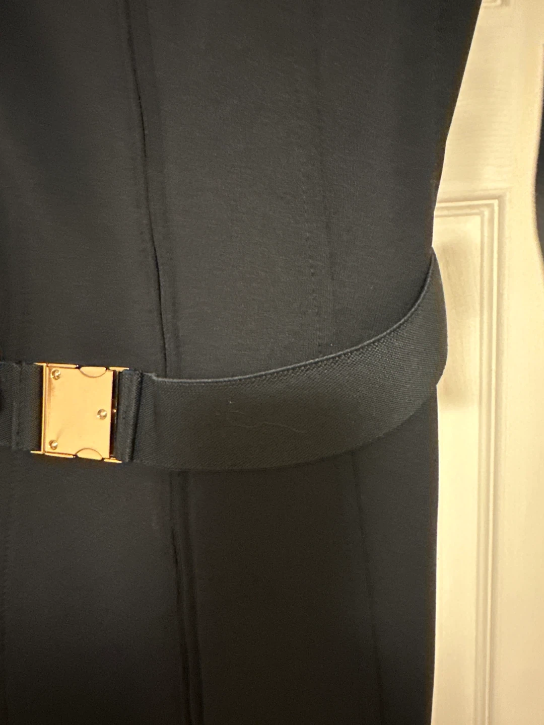 New Tommy Hilfiger Navy Sleeveless Zipper Dress Size 2 - photo 2