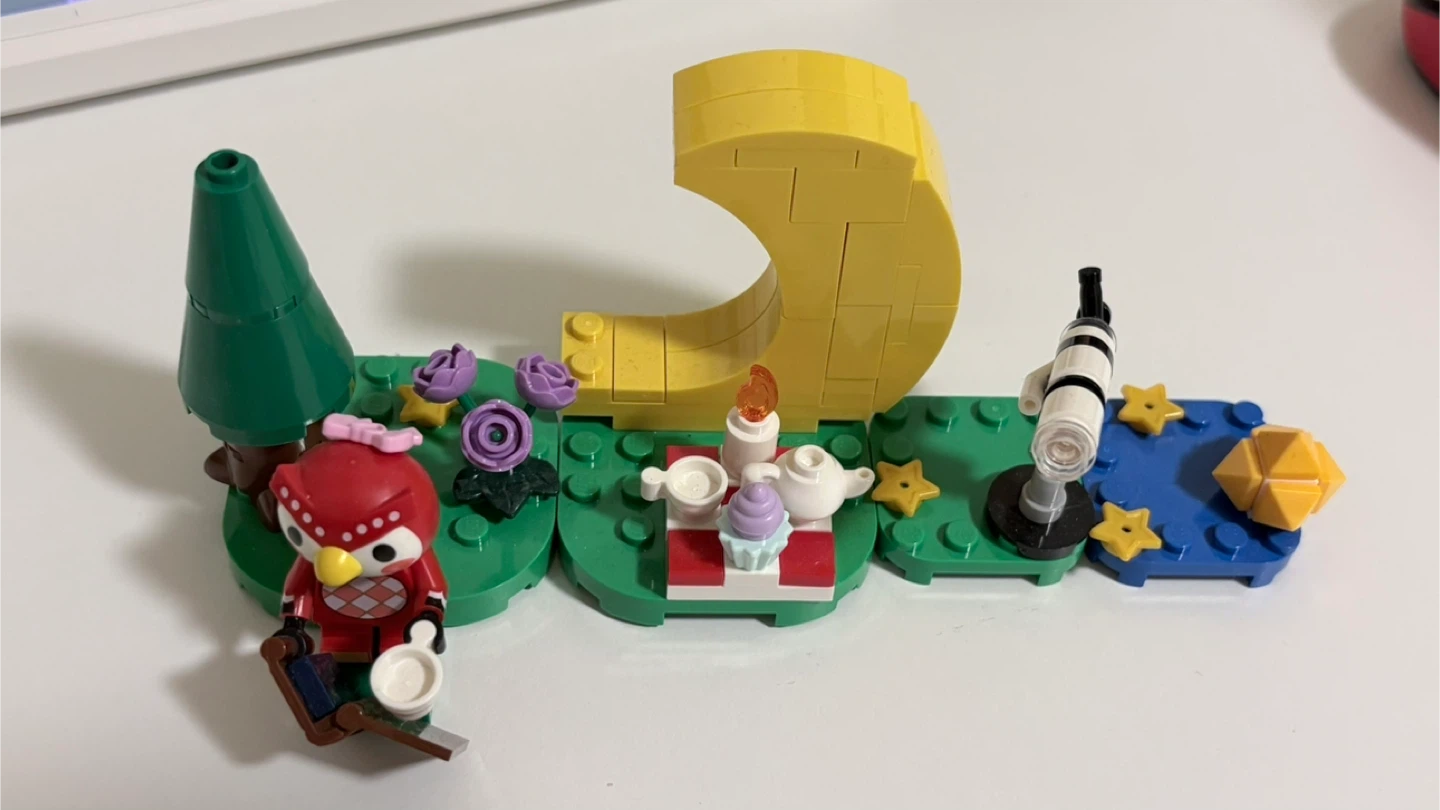LEGO Animal Crossing Stargazing with Celeste Building Toy