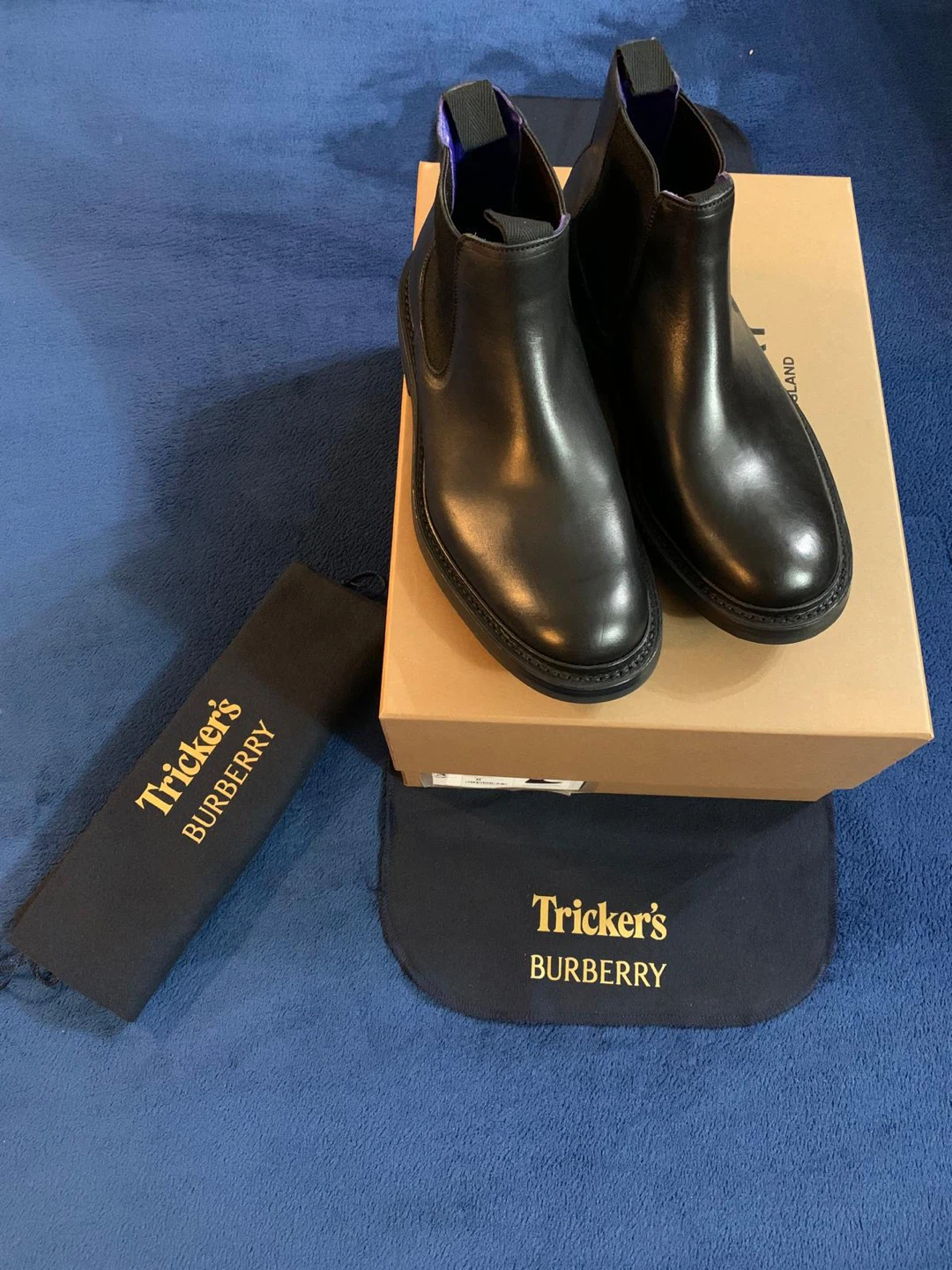 Authentic Burberry AIMF Dee Low Black Boots. Size 8 - photo 5