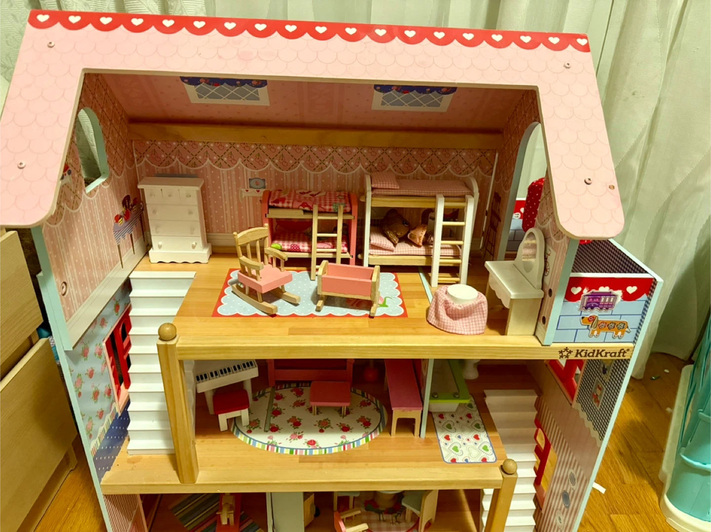 KidKraft Wooden Dollhouse with Furniture - photo 2