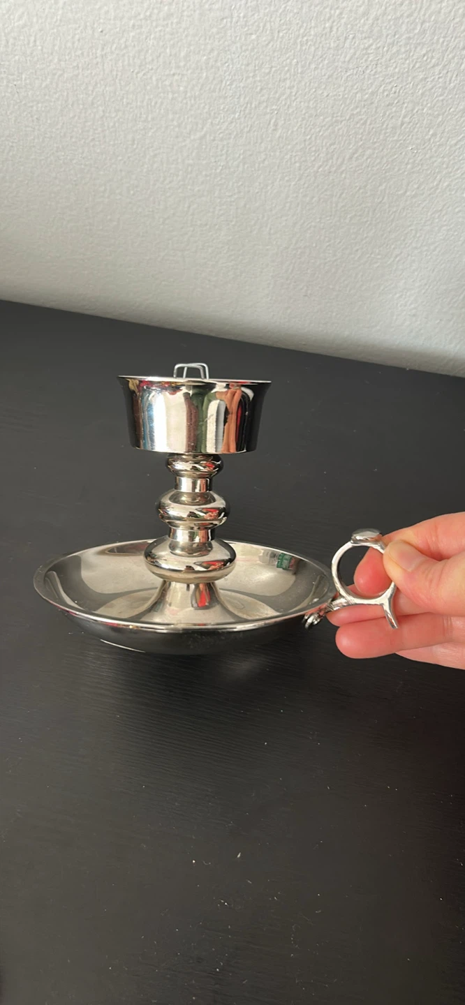 Solid Brass Candlestick Holder Made in India - photo 3