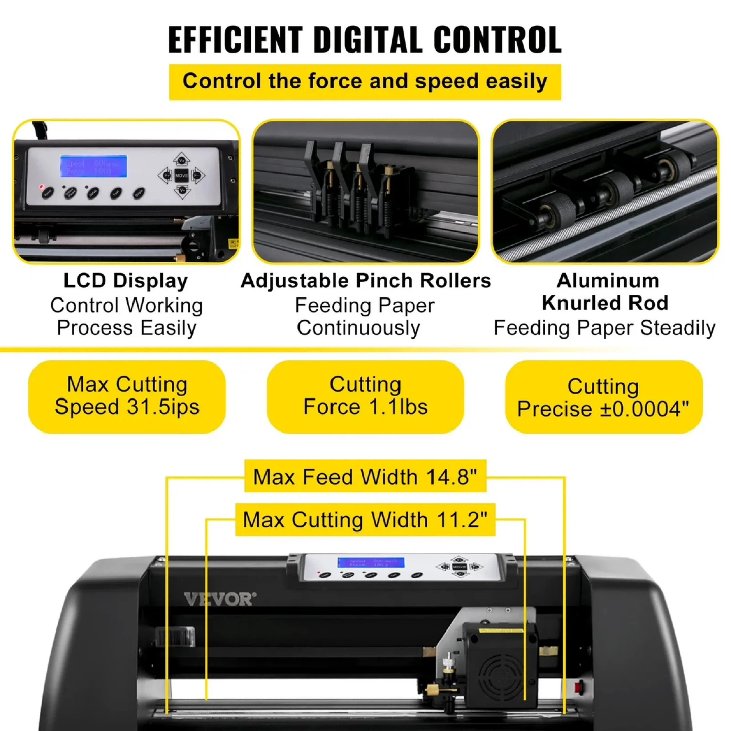 Vinyl Cutter KI 375 - máquina cortadora de vinilo