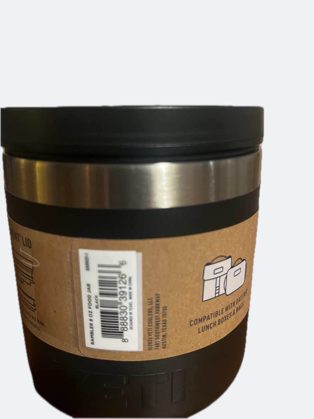 YETI Rambler 8 oz Food Jar Black - photo 3