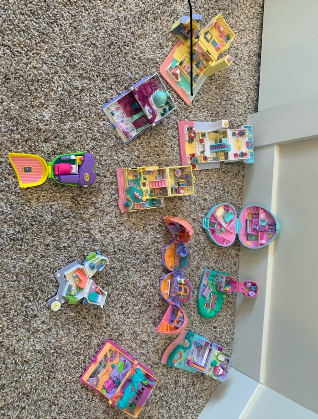 Polly Pocket Collection of Miniature Playsets