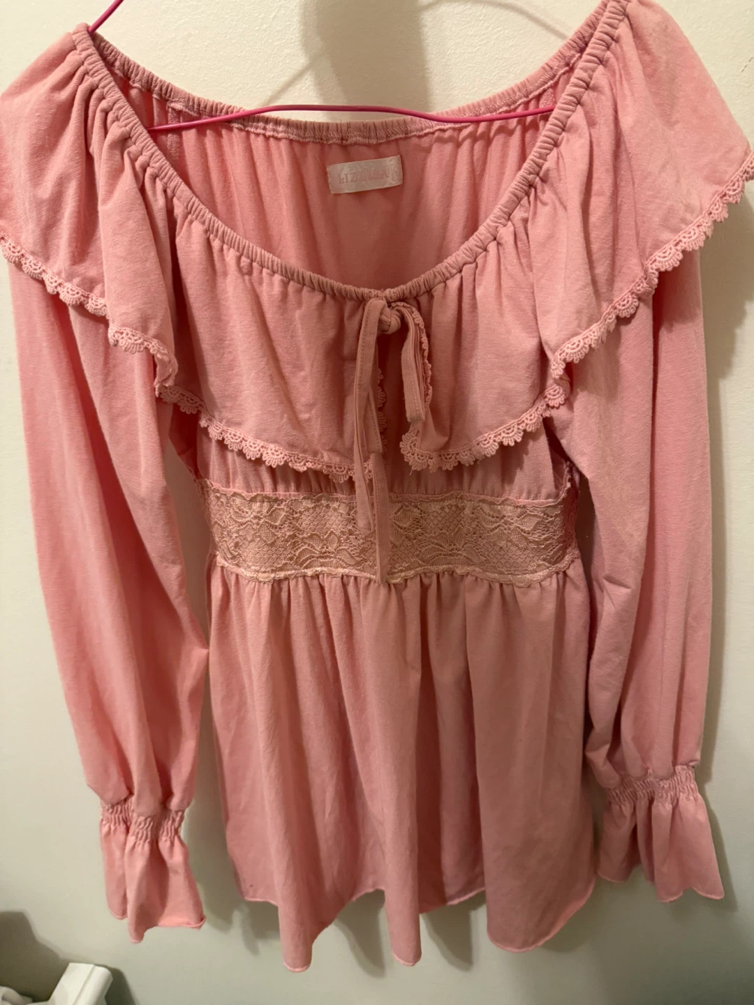 Pink top S size