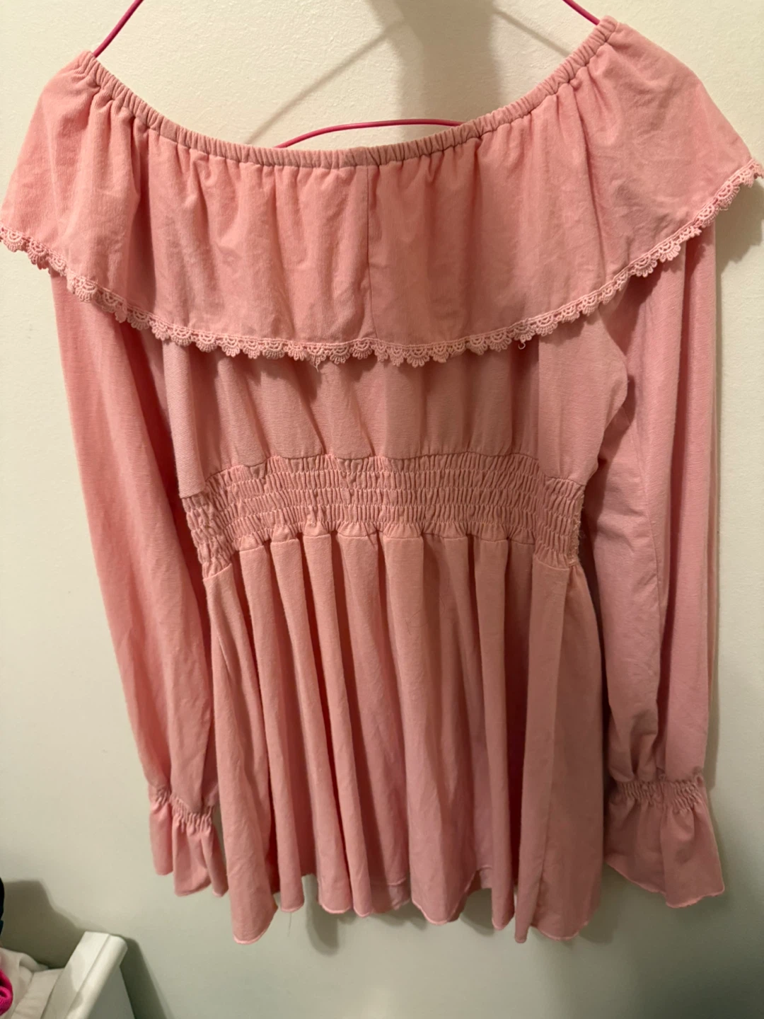 Pink top S size - photo 3