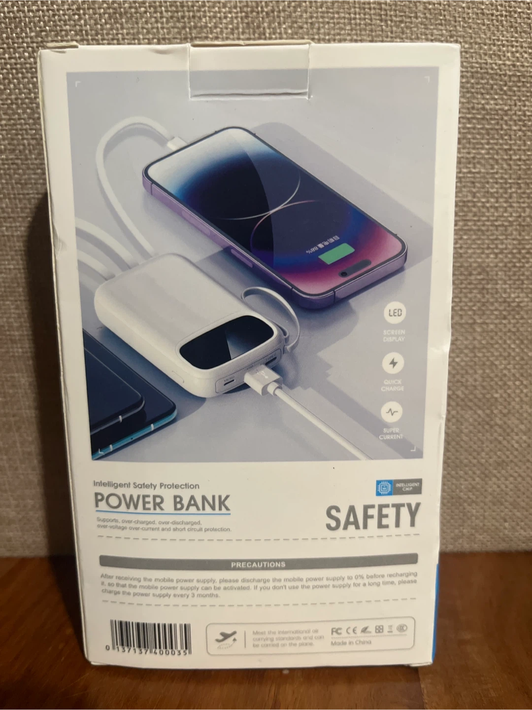 20W Fast Charging Power Bank 10000mAh - photo 2