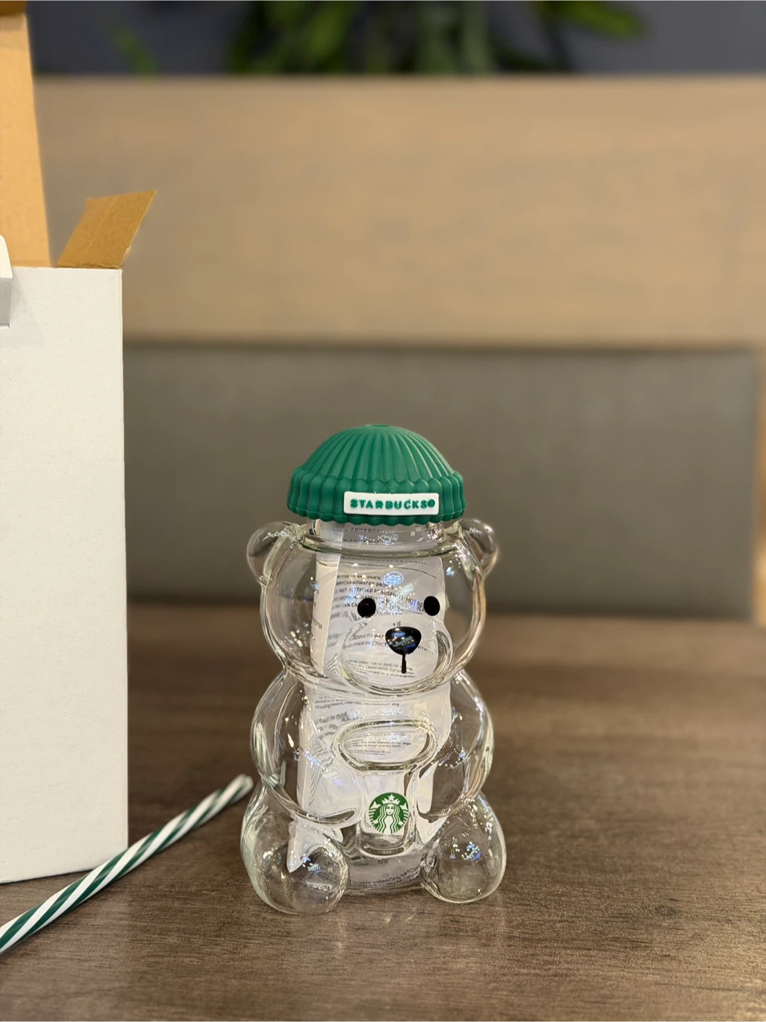 Starbucks Bear Glass Tumbler 20 oz - photo 3