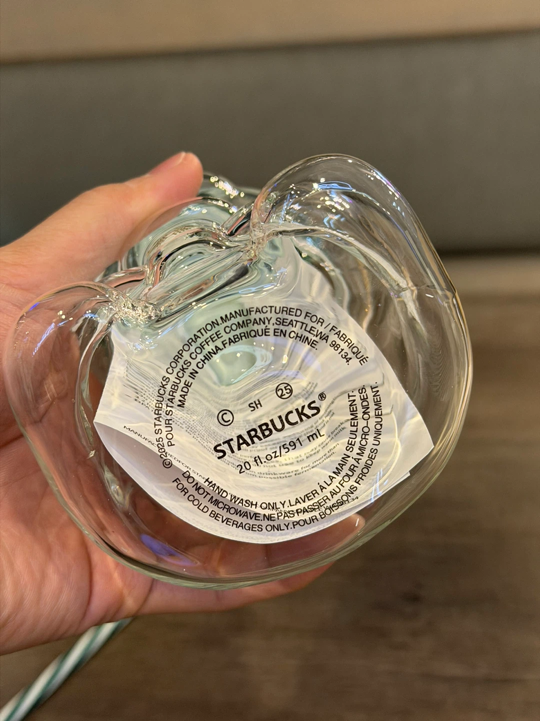 Starbucks Bear Glass Tumbler 20 oz - photo 2