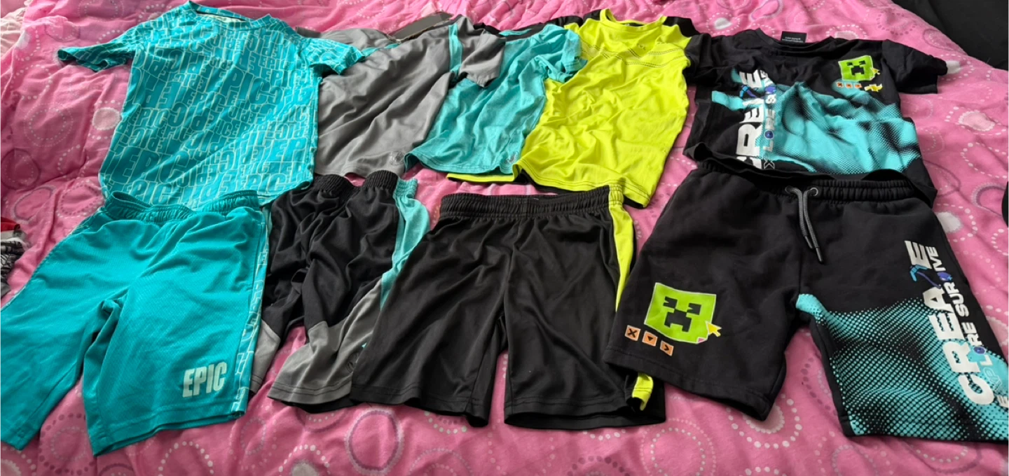 Boys  T-Shirts and Shorts Bundle